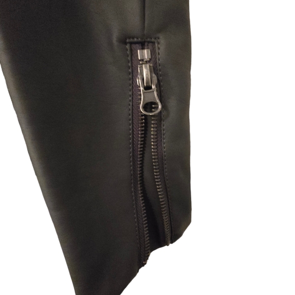 Kate and Mallory Boho Aztec Moto Asymmetrical front zip jacket - Picture 4 of 9